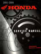 Honda Sportrax 300Ex Manual