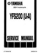 1988-2006 Yamaha ATV YFS200 Blaster service manual PDF download file.