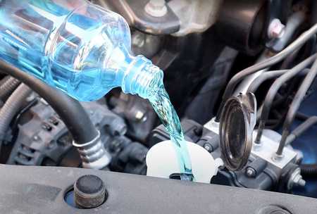 How to make windshield washer fluid