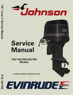 225HP 1989 E225SPLCE Evinrude outboard motor Service Manual
