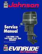 200HP 1990 E200TXES Evinrude outboard motor Service Manual