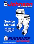 140HP 1994 J140CXER Johnson outboard motor Service Manual