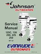 130HP 1997 J130TLEU Johnson outboard motor Service Manual