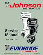1993 150HP 150WTLET Johnson/Evinrude outboard motor Service Manual