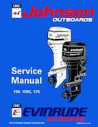 1994 150HP E150ELER Evinrude outboard motor Service Manual