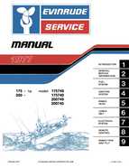 1977 175HP 175749 Evinrude outboard motor Service Manual
