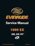 225HP 1999 E225FCZEE Evinrude outboard motor Service Manual
