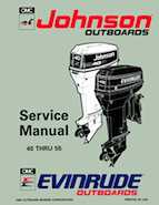 1993 25HP E25DTLET Evinrude outboard motor Service Manual