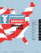 1976 2HP 2602 Evinrude outboard motor Service Manual