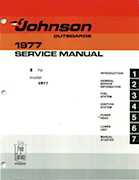 1977 2HP 2R77 Johnson outboard motor Service Manual