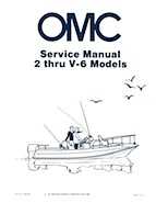 10HP 1982 J10RSLW Johnson outboard motor Service Manual