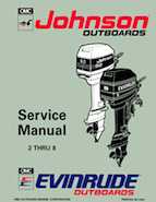 8HP 1993 E8RET Evinrude outboard motor Service Manual