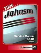 3.5HP 2006 J3RSDE Johnson outboard motor Service Manual