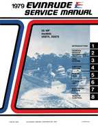 1979 55HP 55975 Evinrude outboard motor Service Manual