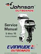 15HP 1997 E15FKEU Evinrude outboard motor Service Manual