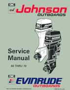 70HP 1993 E70ELET Evinrude outboard motor Service Manual