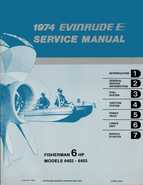 6HP 1974 6402 Evinrude outboard motor Service Manual