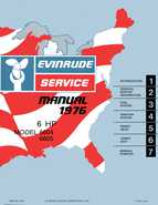 6HP 1976 6604 Evinrude outboard motor Service Manual