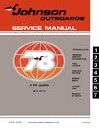 1978 6HP 6RL78 Johnson outboard motor Service Manual