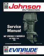 85HP 1992 J85TTLEN Johnson outboard motor Service Manual