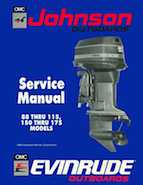 88HP 1990 J88MSLES Johnson outboard motor Service Manual