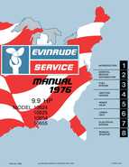 1976 9.9HP 10654 Evinrude outboard motor Service Manual