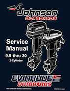 1996 9.9HP J10RELED Johnson outboard motor Service Manual