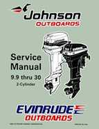 9.9HP 1997 J10RELEU Johnson outboard motor Service Manual
