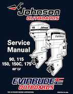 1996 150HP E150JLED Evinrude outboard motor Service Manual