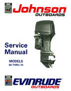 1991 Johnson/Evinrude EI 60 thru 70 outboards Service Repair Manual P/N 507948