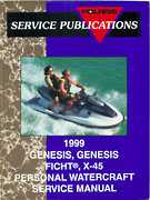 1999 Polaris PWC Genesis, Ficht, X-45 Service Manual