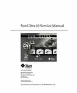 Sun Ultra 10 Service Manual