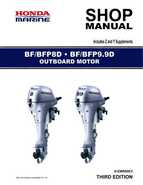 2001-2014 Honda BF/BFP8D, BF/BFP9.9D Outboards Shop Manual