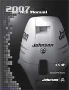 2007 Johnson 2 HP 4-Stroke Service Repair Manual P/N 5007217