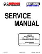 1998 Mercury 9.9/15HP 4-stroke outboards factory service manual