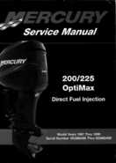 Mercury Optimax - 200, 225, DFI 1997-1999 Service Manual