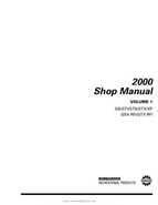Bombardier SeaDoo 2000 factory shop manual - volume 1