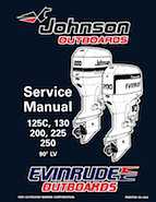 130HP 1996 E130TXAD Evinrude outboard motor Service Manual