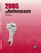 2005 SO Johnson 2-Stroke 3.5, 6, 8 HP Outboard Motors Service Manual P/N 5005962