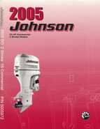2005 SO Johnson 2-Stroke 55 HP Commercial Outboard Motors Service Manual P/N 5005972