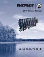 2010 Evinrude E-TEC 40, 50, 60, 65, 75, 90 HP Service Manual P/N 5008148